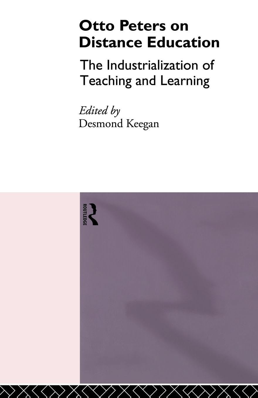 Otto Peters on Distance Education Study Guides