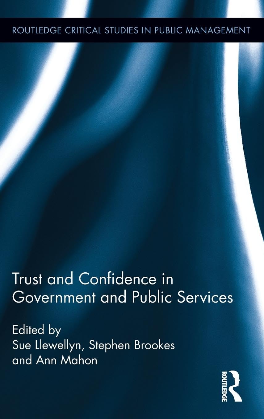 Trust and Confidence in Government and Public Services Law