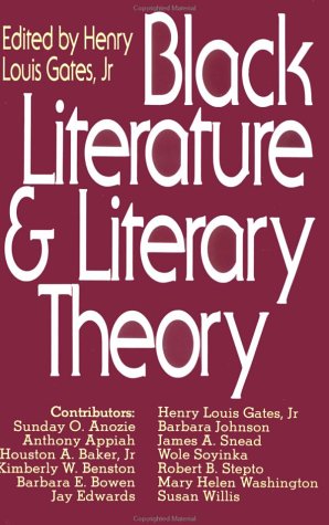 Black Literature and Literary Theory Books