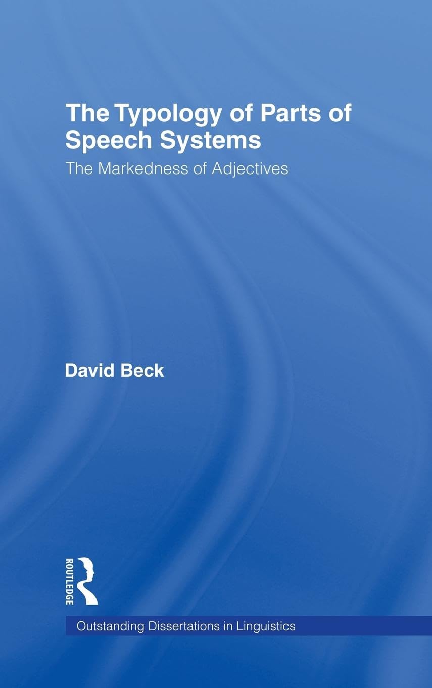 The Typology of Parts of Speech Systems Social Sciences