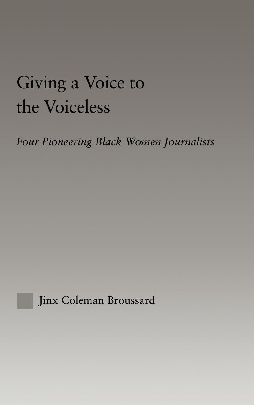 Giving a Voice to the Voiceless Books