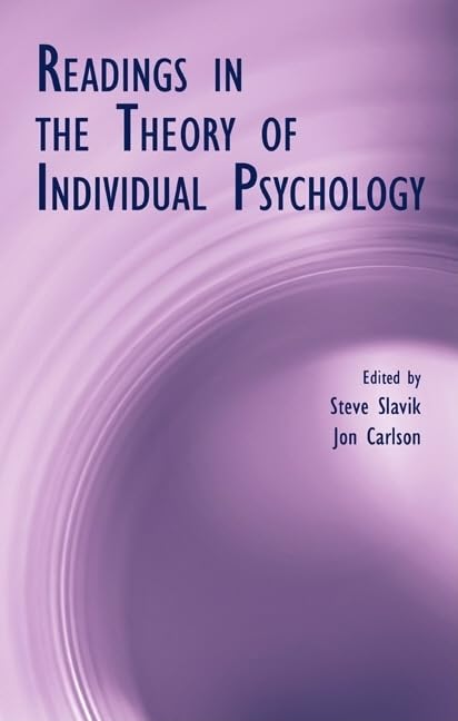Readings in the Theory of Individual Psychology Social Sciences