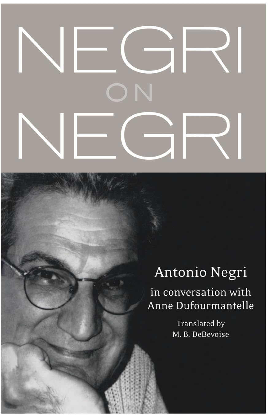 Negri on Negri book