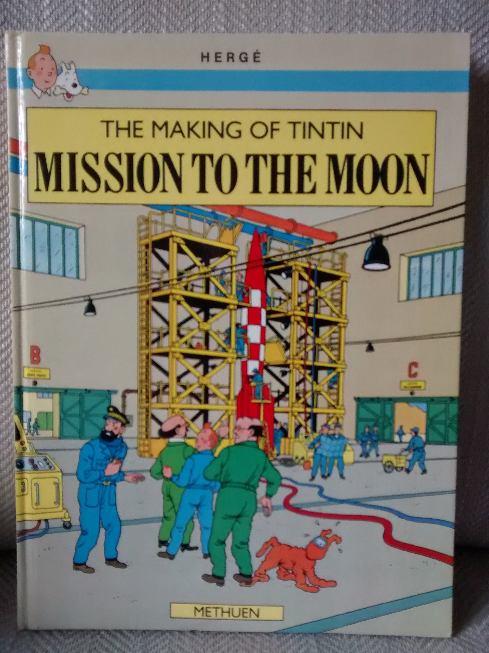 The Making of Tintin-Mission to the Moon book