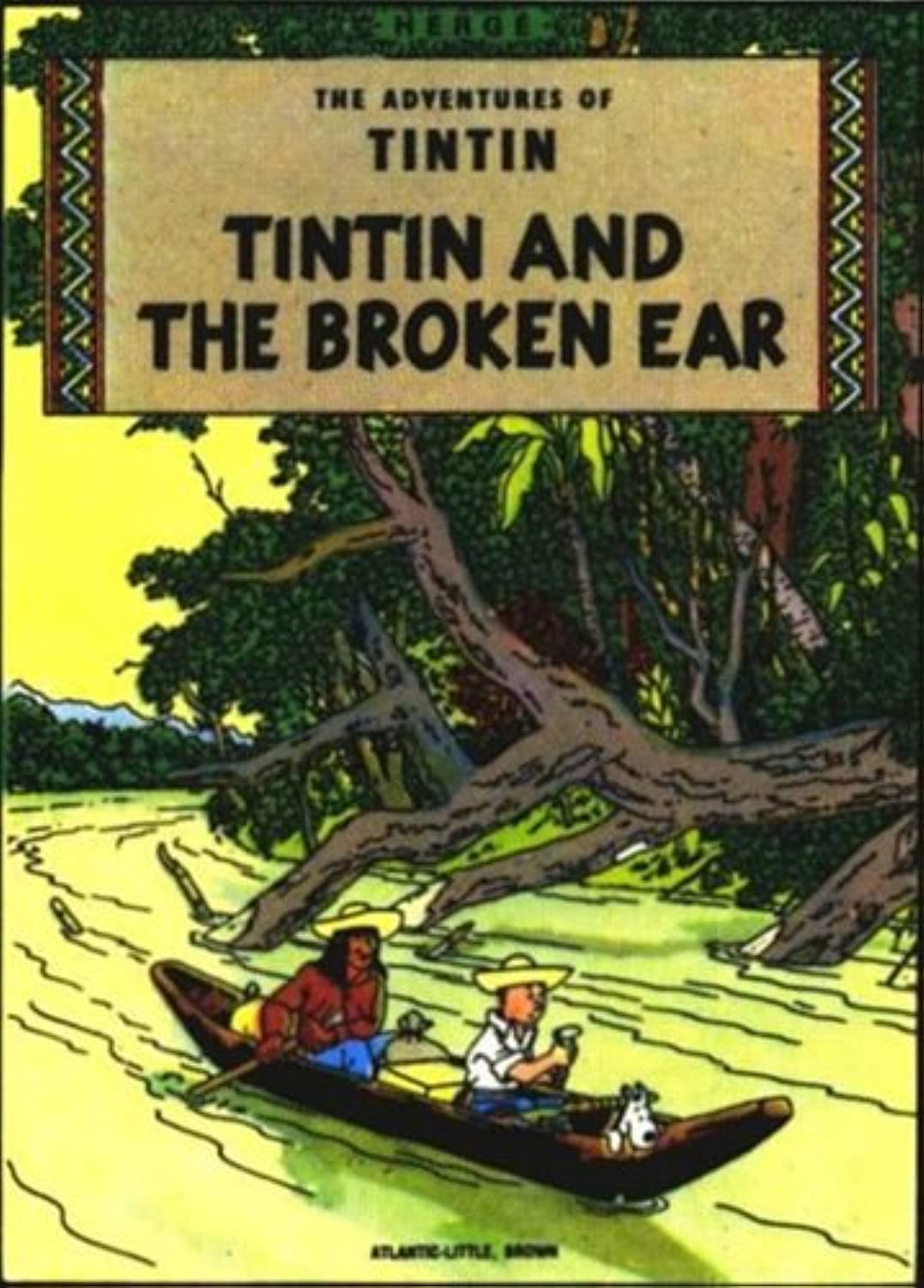 The Broken Ear (Adventures of Tintin, Band 2) Manga