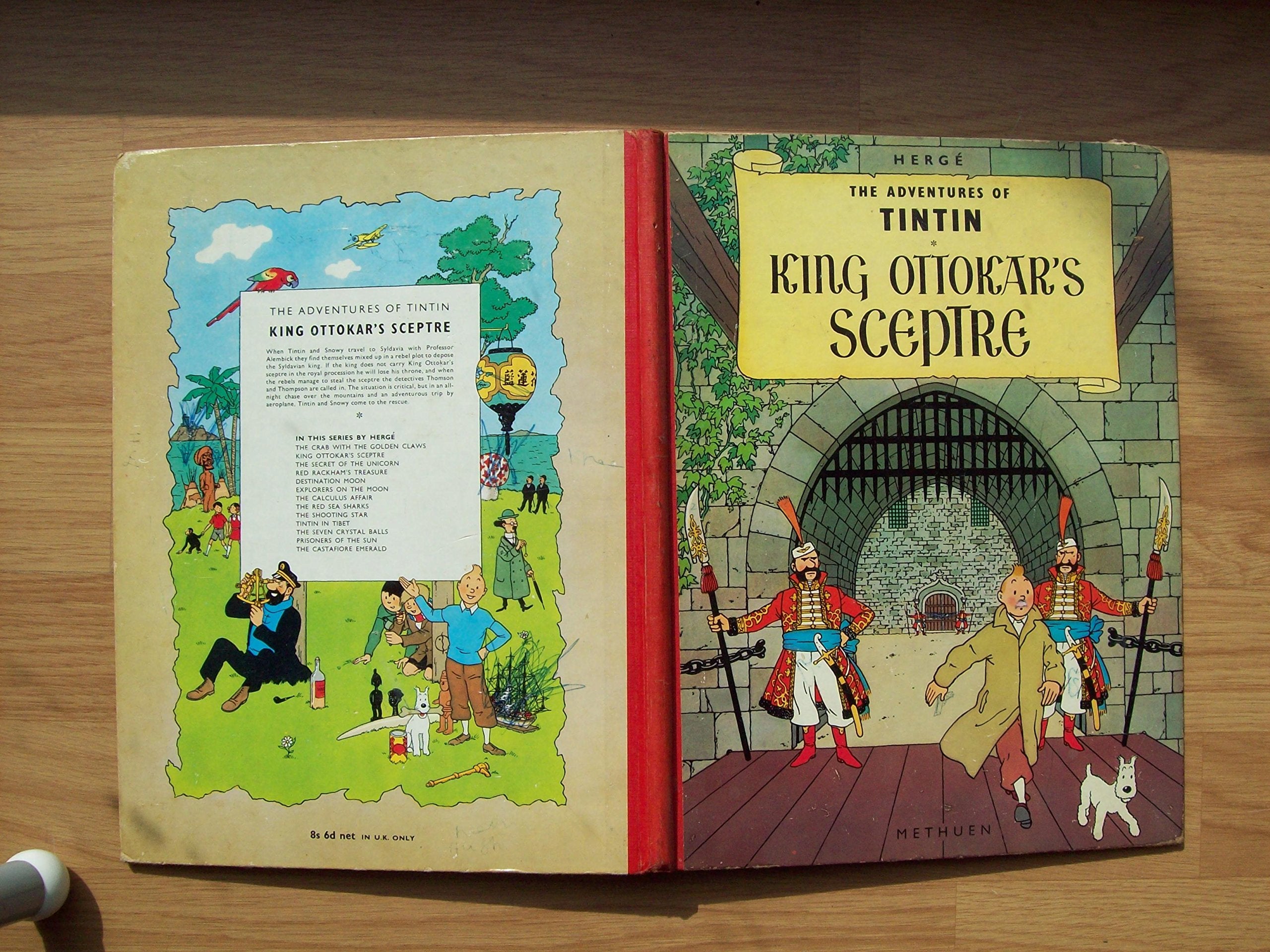 King Ottokars Sceptre (Adventures of Tintin) Comics for children & teenagers