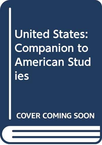 United States: Companion to American Studies Books