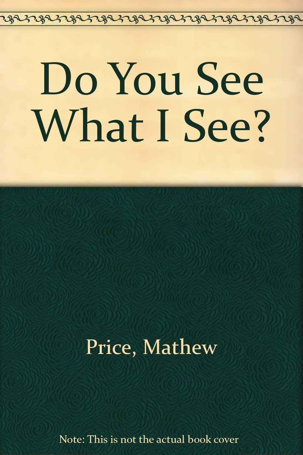Do You See What I See? Books