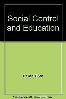 Product Image: Social Control and Education