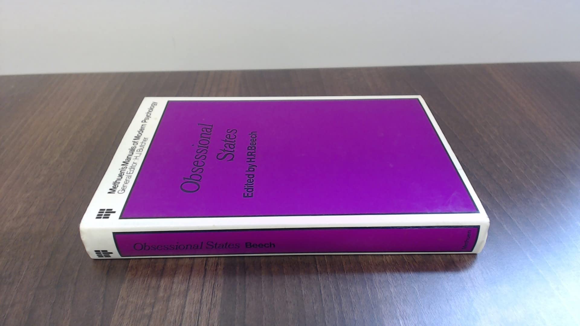 Obsessional States (Manual of Modern Psychology S.) Books