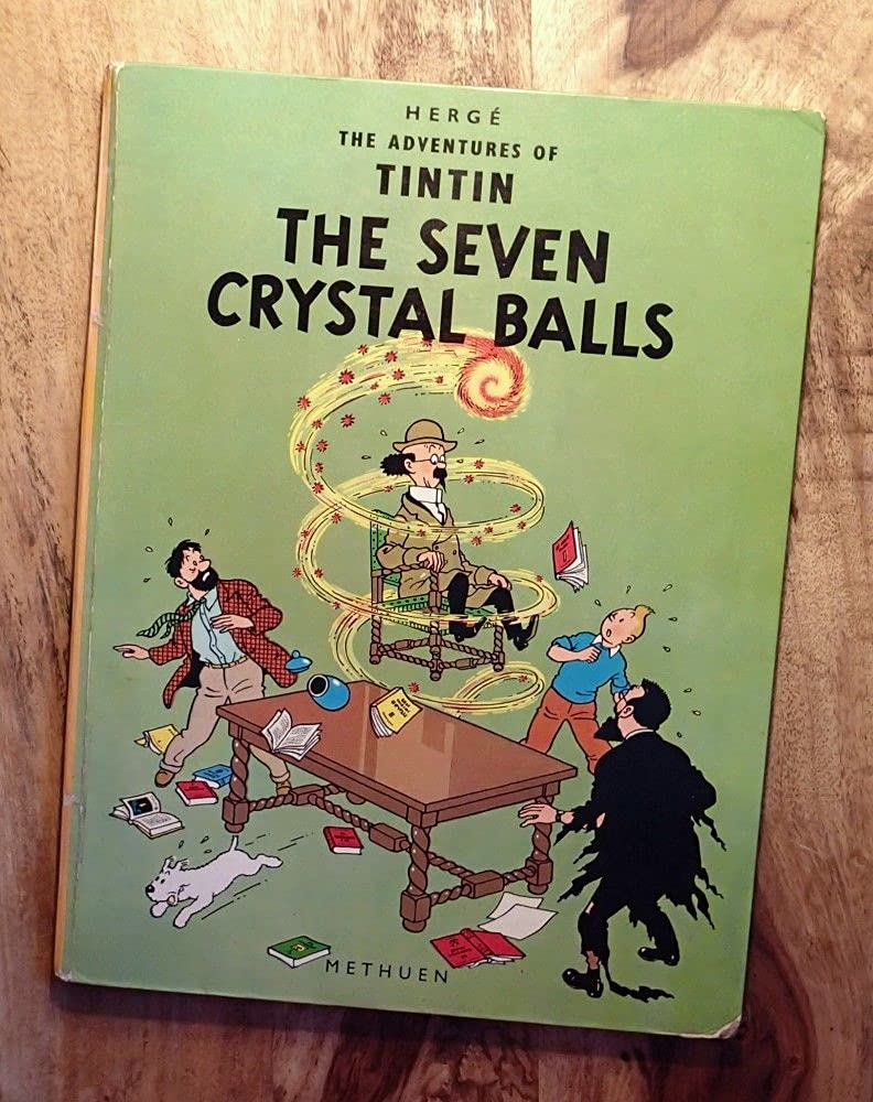 Adventures of Tintin the Seven Crystal Balls (The Adventures of Tintin) Manga