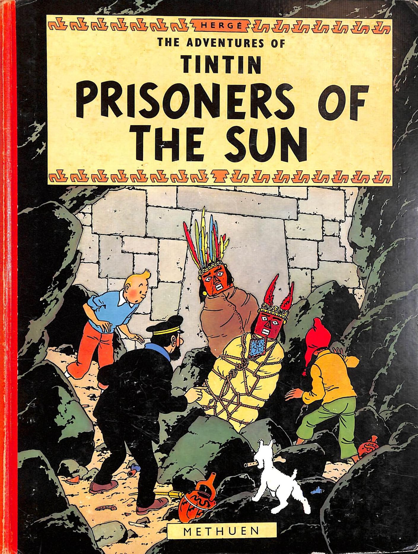 Prisoners of the Sun (The Adventures of Tintin) Manga
