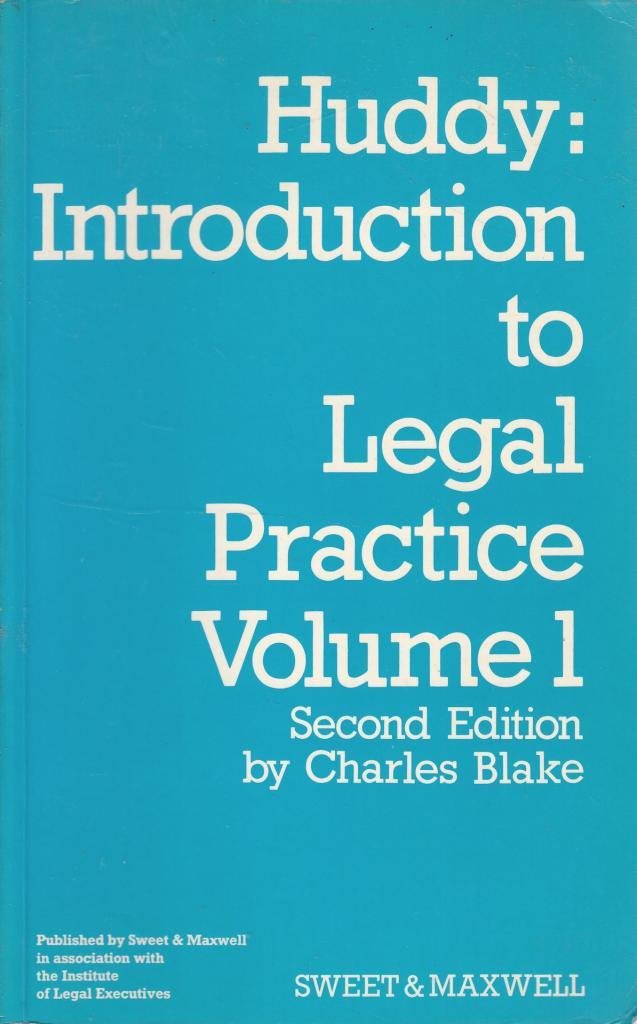Product Image: Introduction to Legal Practice: v. 1