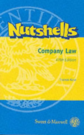 Company Law (Nutshells S.) Law Books