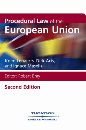 Procedural Law of the European Union book
