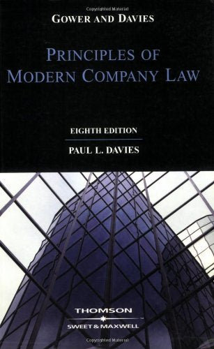 Gower and Davies: Principles of Modern Company Law Law