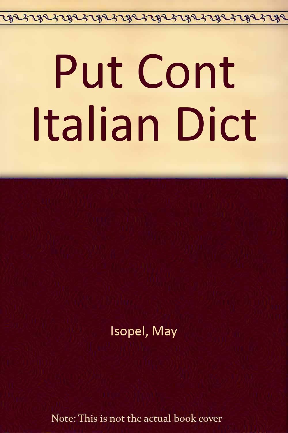 Product Image: Put Cont Italian Dict