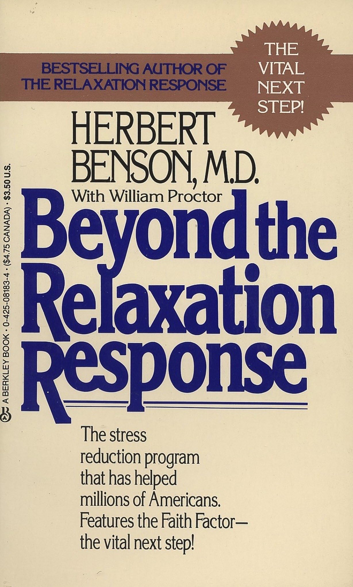 Beyond the Relaxation Response: The Stress-Reduction Program That Has Helped Millions of Americans Business, Finance & Career