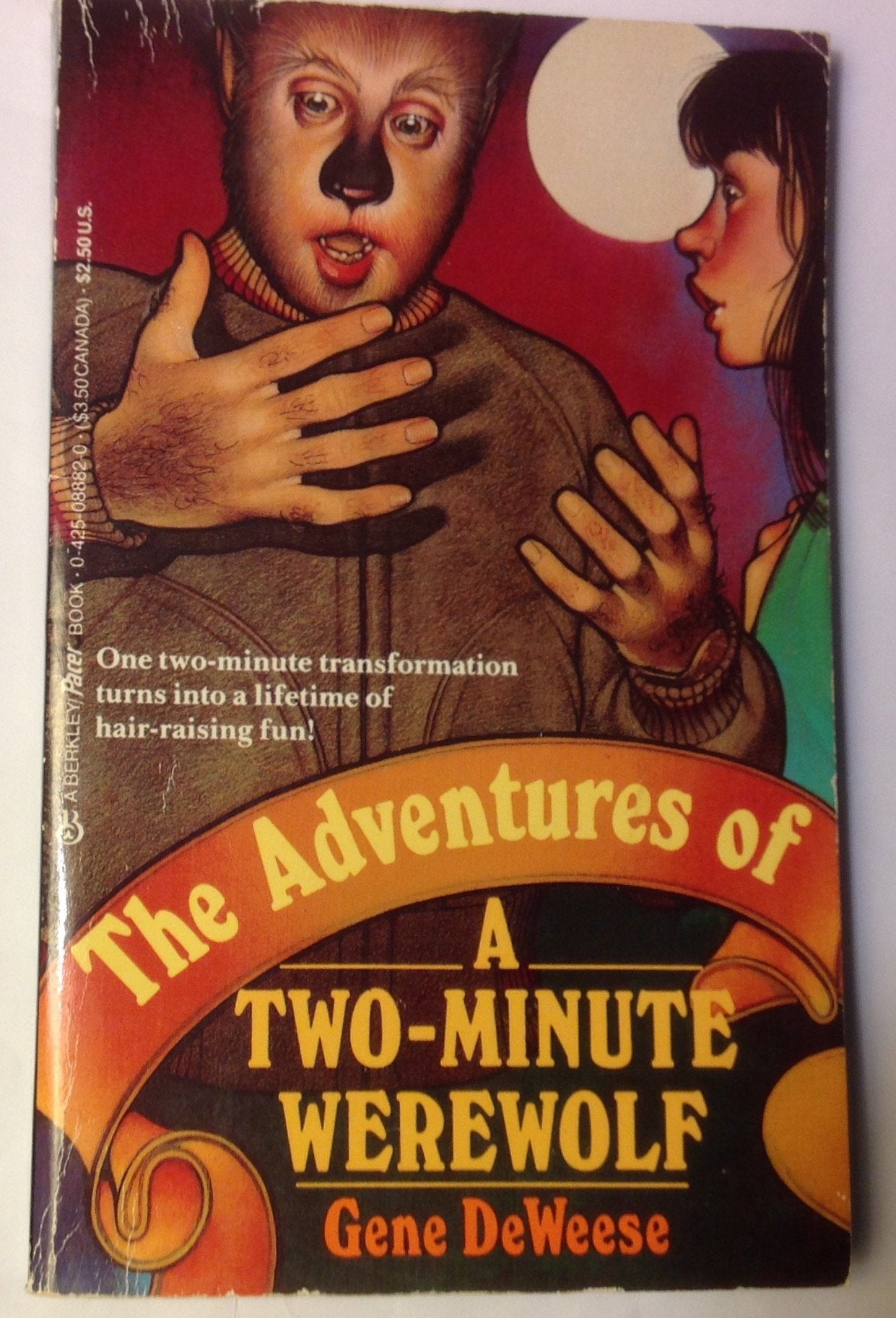 The Adventures of a Two-Minute Werewolf Books