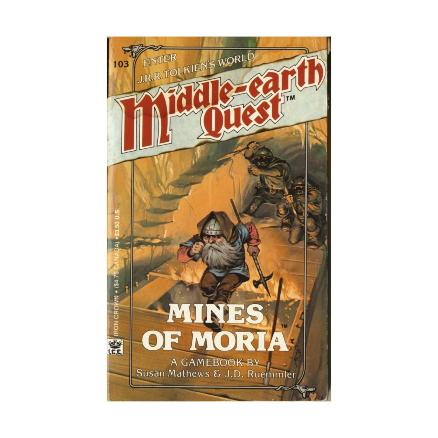 The Mines of Moria (Middle Earth Quest, Band 3) Books