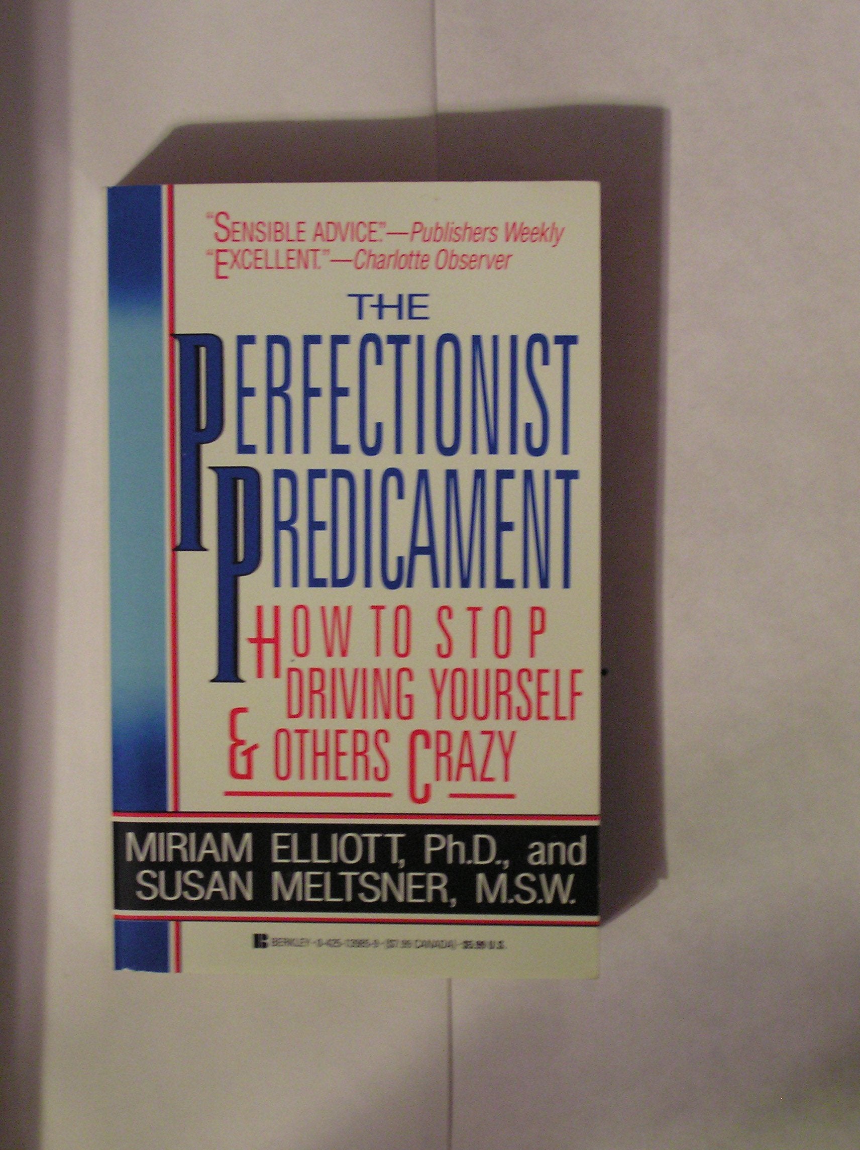 The Perfectionist Predicament: How to Stop Driving Yourself & Others Crazy Books