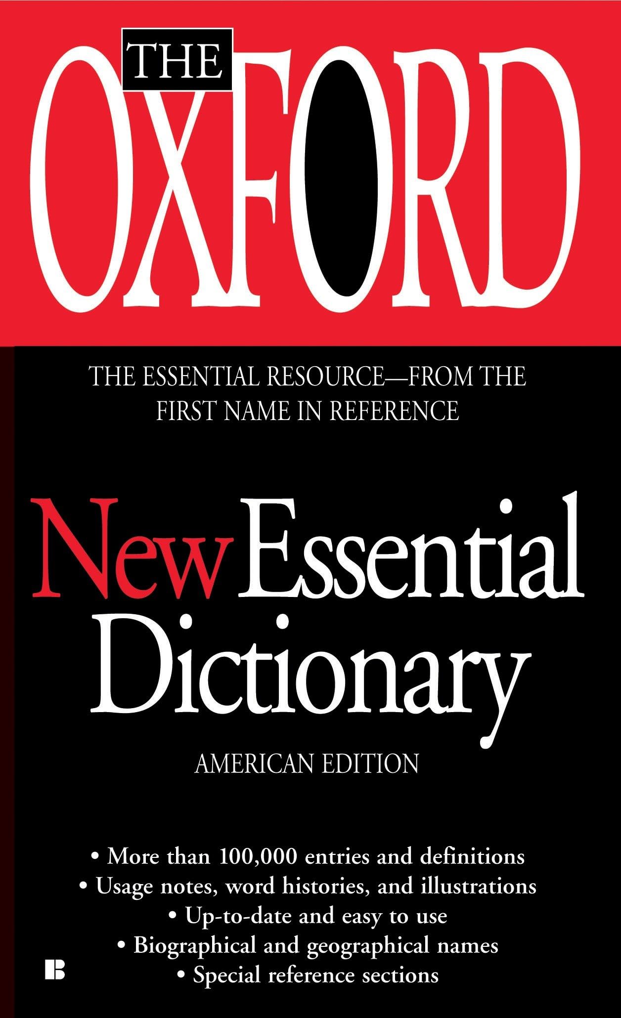 The Oxford New Essential Dictionary: American Edition General education