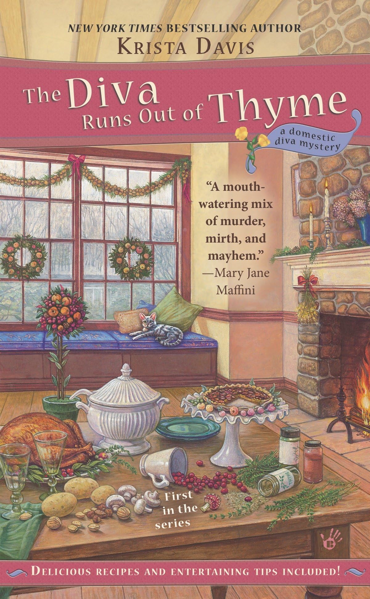 The Diva Runs Out of Thyme (A Domestic Diva Mystery, Band 1) Poetry