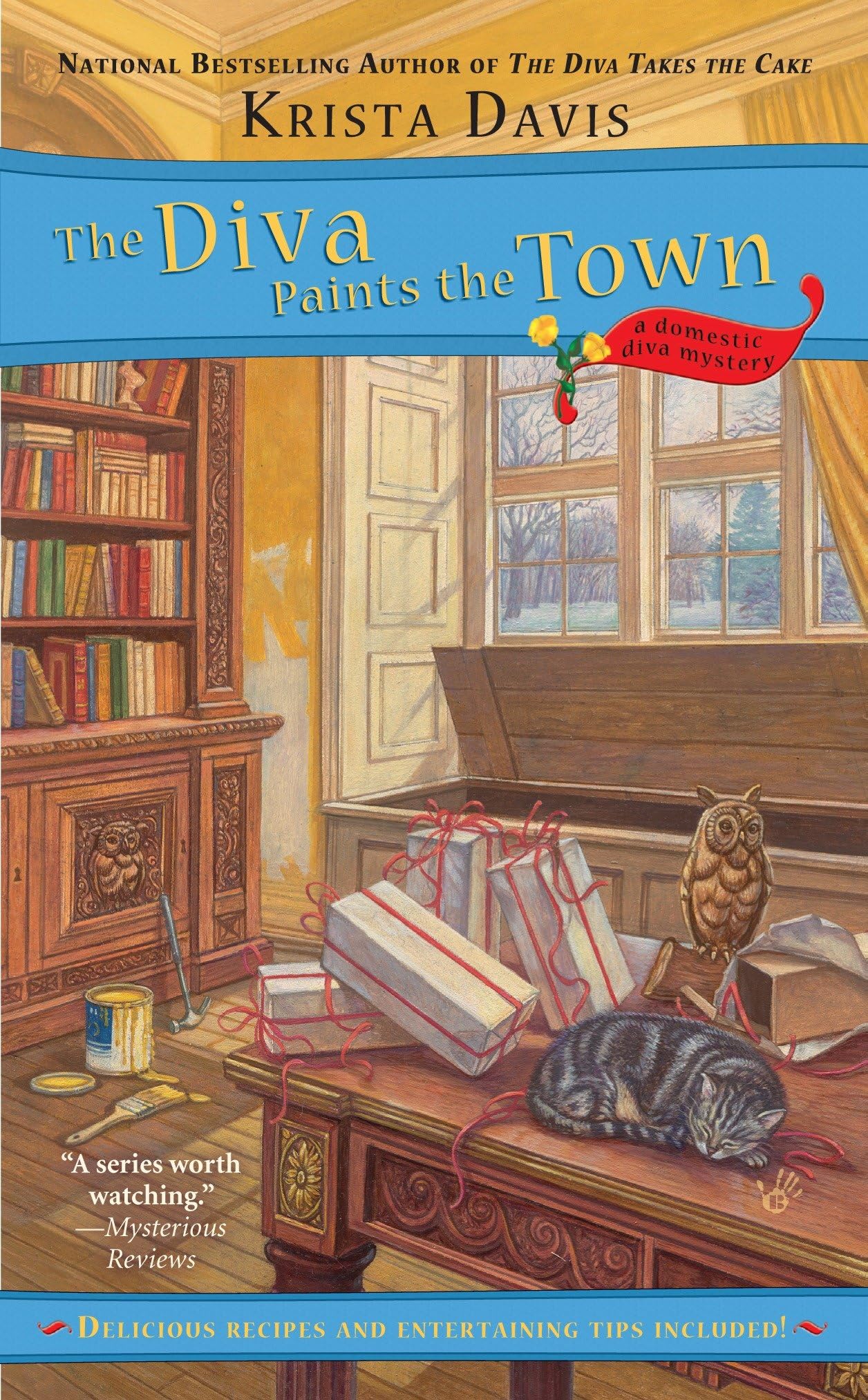 The Diva Paints the Town (A Domestic Diva Mystery, Band 3) Contemporary literature