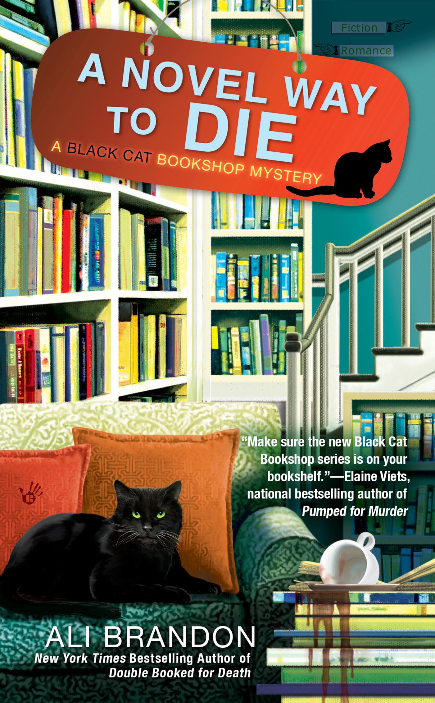 A Novel Way to Die (A Black Cat Bookshop Mystery, Band 2) Contemporary literature