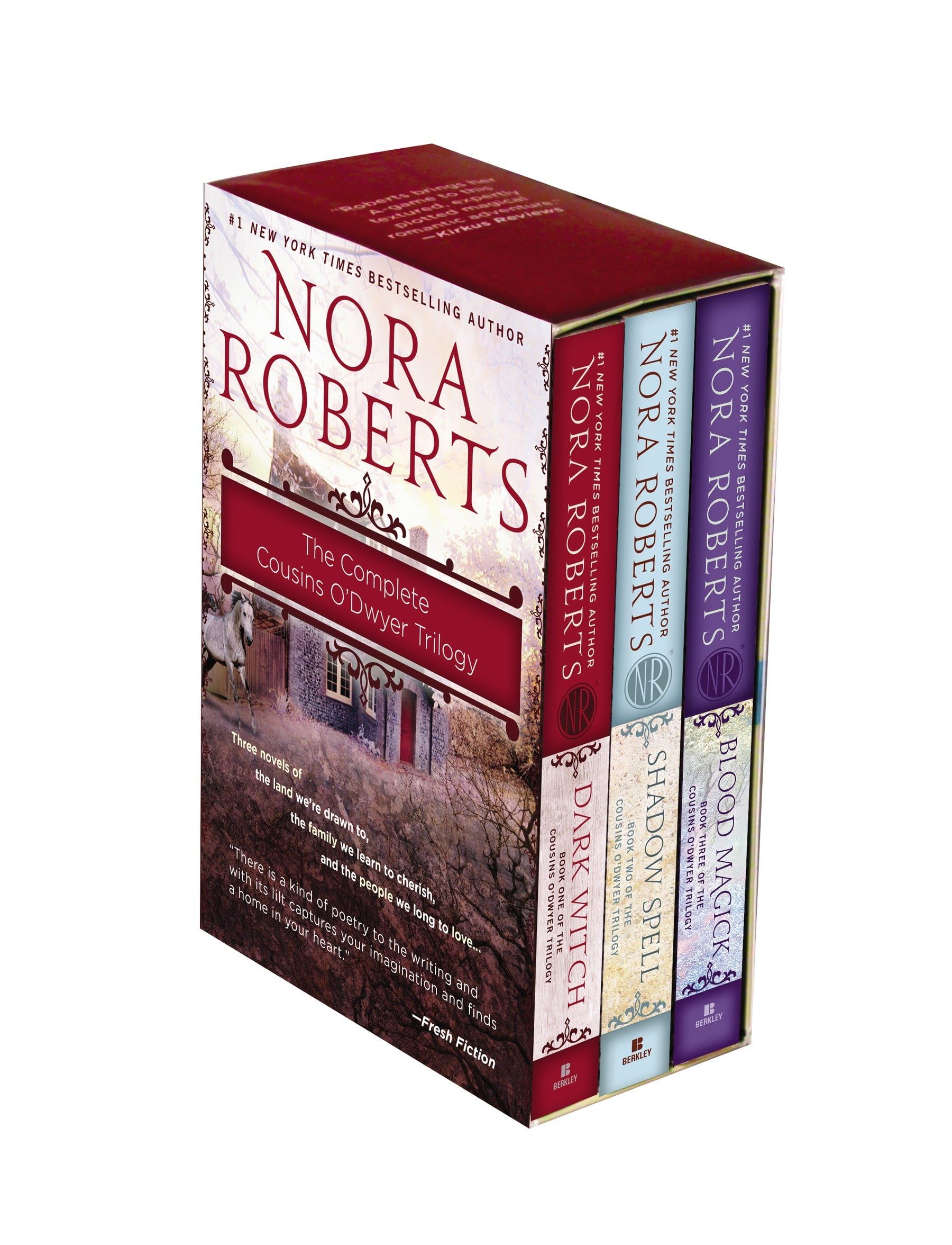 Nora Roberts Cousins O'Dwyer Trilogy Boxed Set Poetry