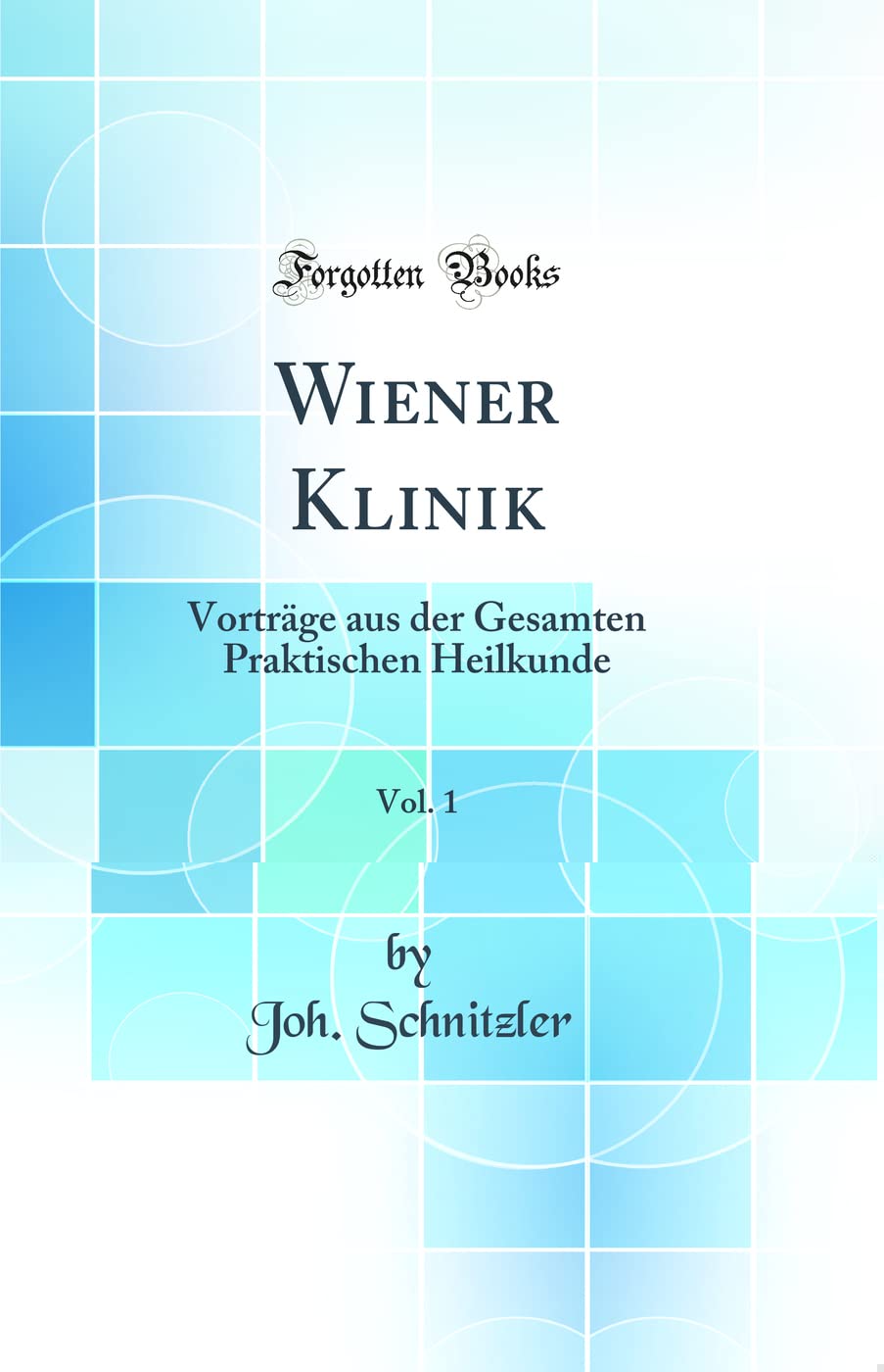 Wiener Klinik, Vol. 1: Vorträge aus der Gesamten Praktischen Heilkunde (Classic Reprint) Medicine