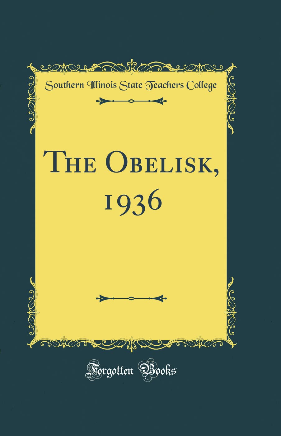 The Obelisk, 1936 (Classic Reprint) Reference Books