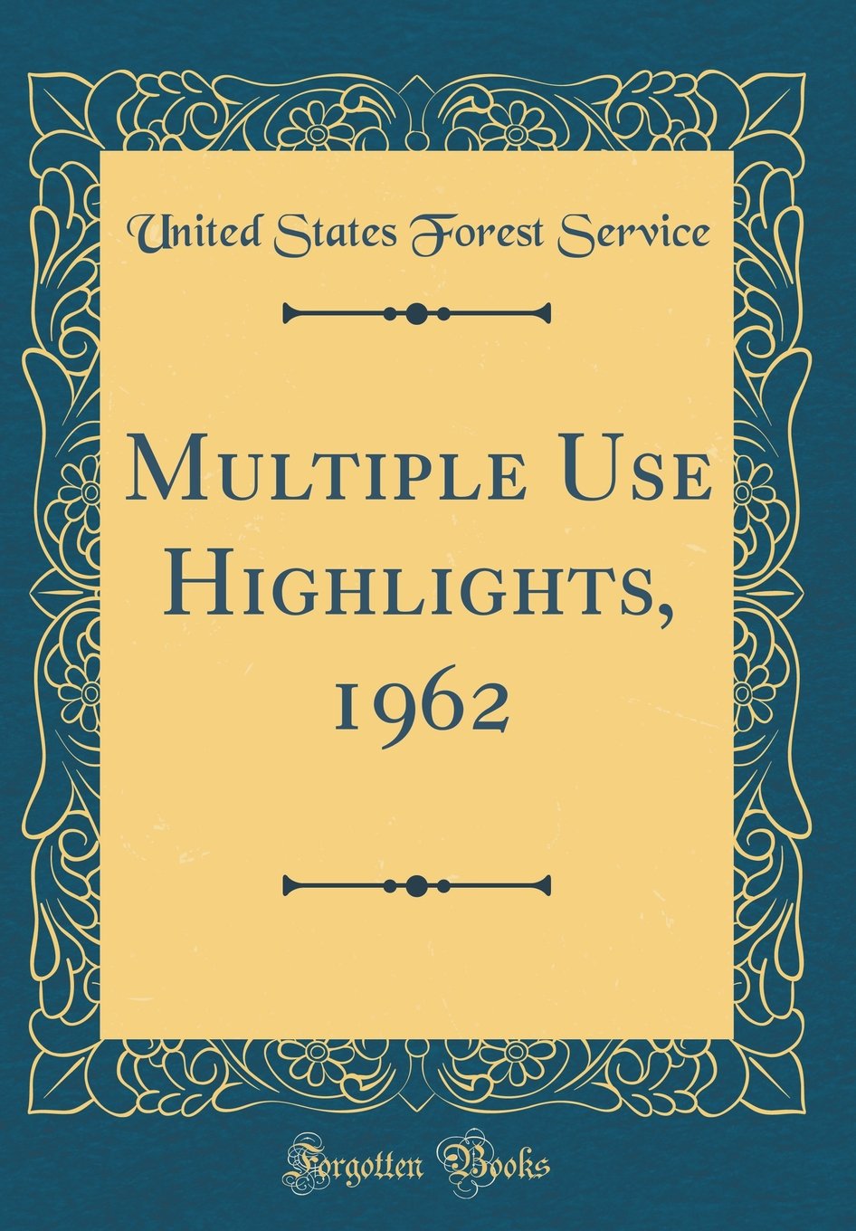 Multiple Use Highlights, 1962 (Classic Reprint) Business, Finance & Career