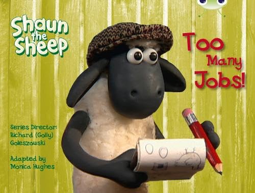Bug Club Yellow C/1C Shaun the Sheep: Too Many Jobs! 6-pack Non-fiction