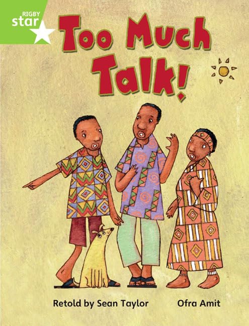 Rigby Star Guided Phonic Opportunity Readers Green: Too Much Talk Pupil Bk (Single) (Star Phonics Opportunity Readers) General education