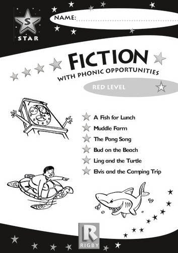 Rigby Star Guided Reception/P1 Red Level Phonic Workbook Pack of 8 (Star Phonics Opportunity Readers) Professional & Reference Books