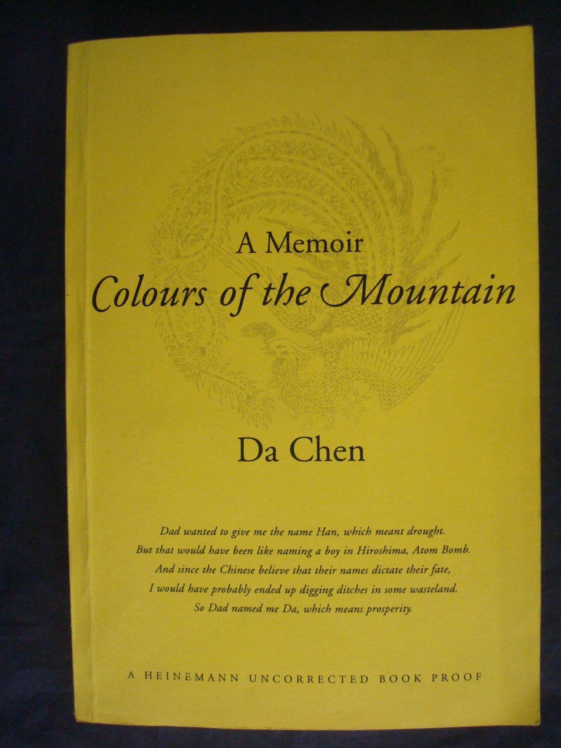 A Memoir: Colours of the Mountain book