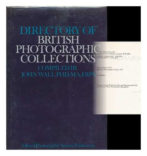 Directory of British Photographic Collections Books