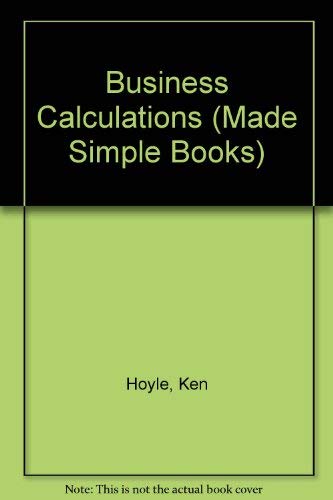 Business Calculations (Made Simple Books) Books
