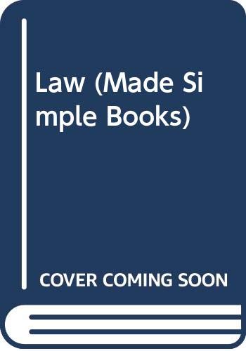 Law: Made Simple (Made Simple Books) Books
