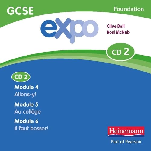 Expo (AQA&OCR) GCSE French Foundation Audio CDs B (AQA Expo GCSE French) Foreign Languages ​​& Dictionaries