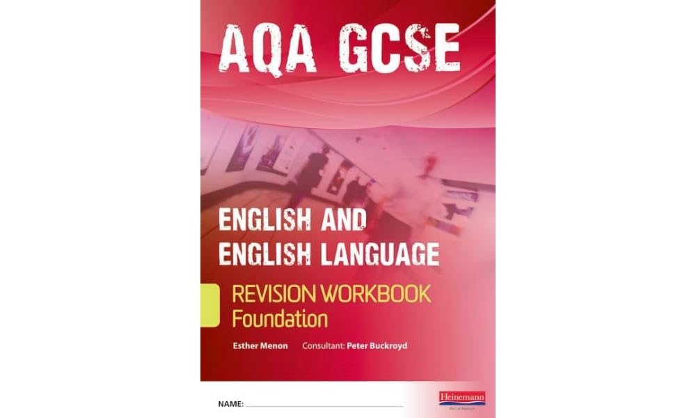 Revise GCSE AQA English/Language Workbook - Foundation; . (Pearson Revise) Study Guides