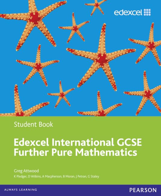Edexcel International GCSE Further Pure Mathematics Student Book Study Guides