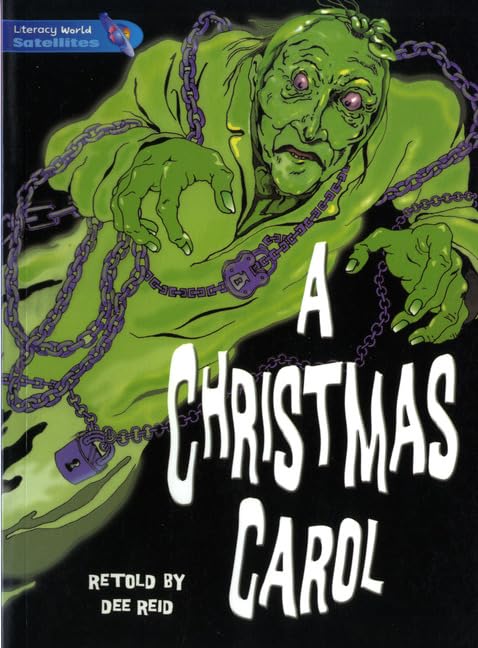 A Christmas Carol: Graphic Novel (Literacy World Satellites) Foreign Languages ​​& Dictionaries
