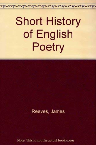 Short History of English Poetry Books