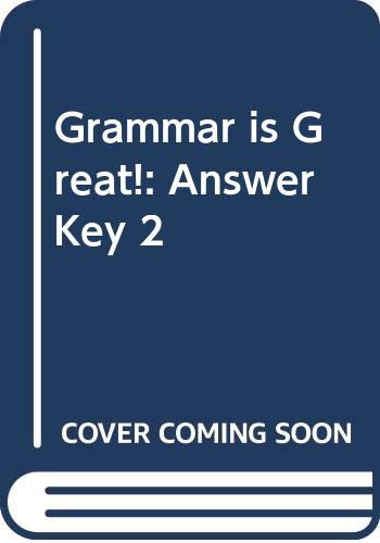 Grammar Is Great 2 Answers Intnl Foreign Languages ​​& Dictionaries
