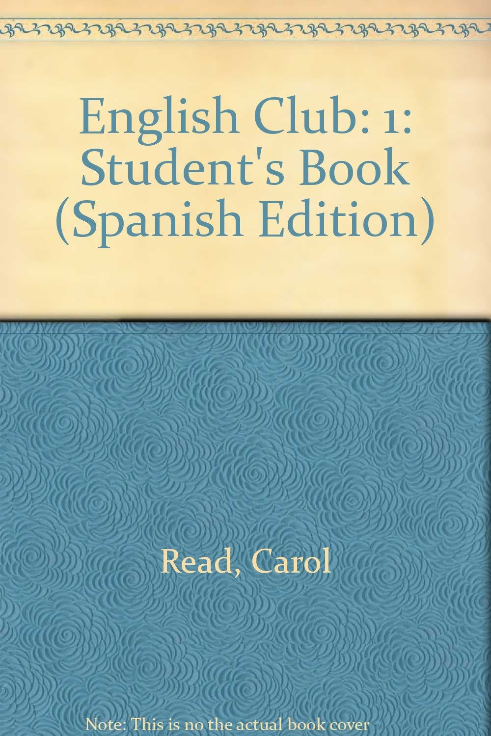 English Club 1 SB Spanish book