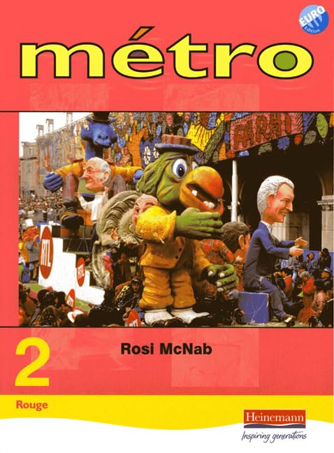 Metro 2 Rouge Pupil Book Euro Edition (Metro for 11-14) Foreign Languages ​​& Dictionaries