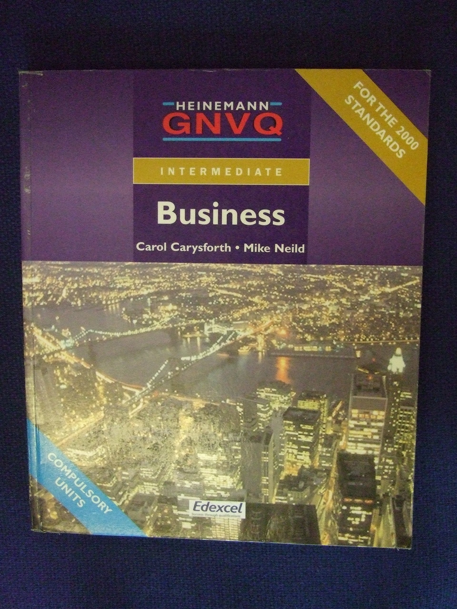 Intermediate GNVQ Business Student Book without Options Business, Finance & Career
