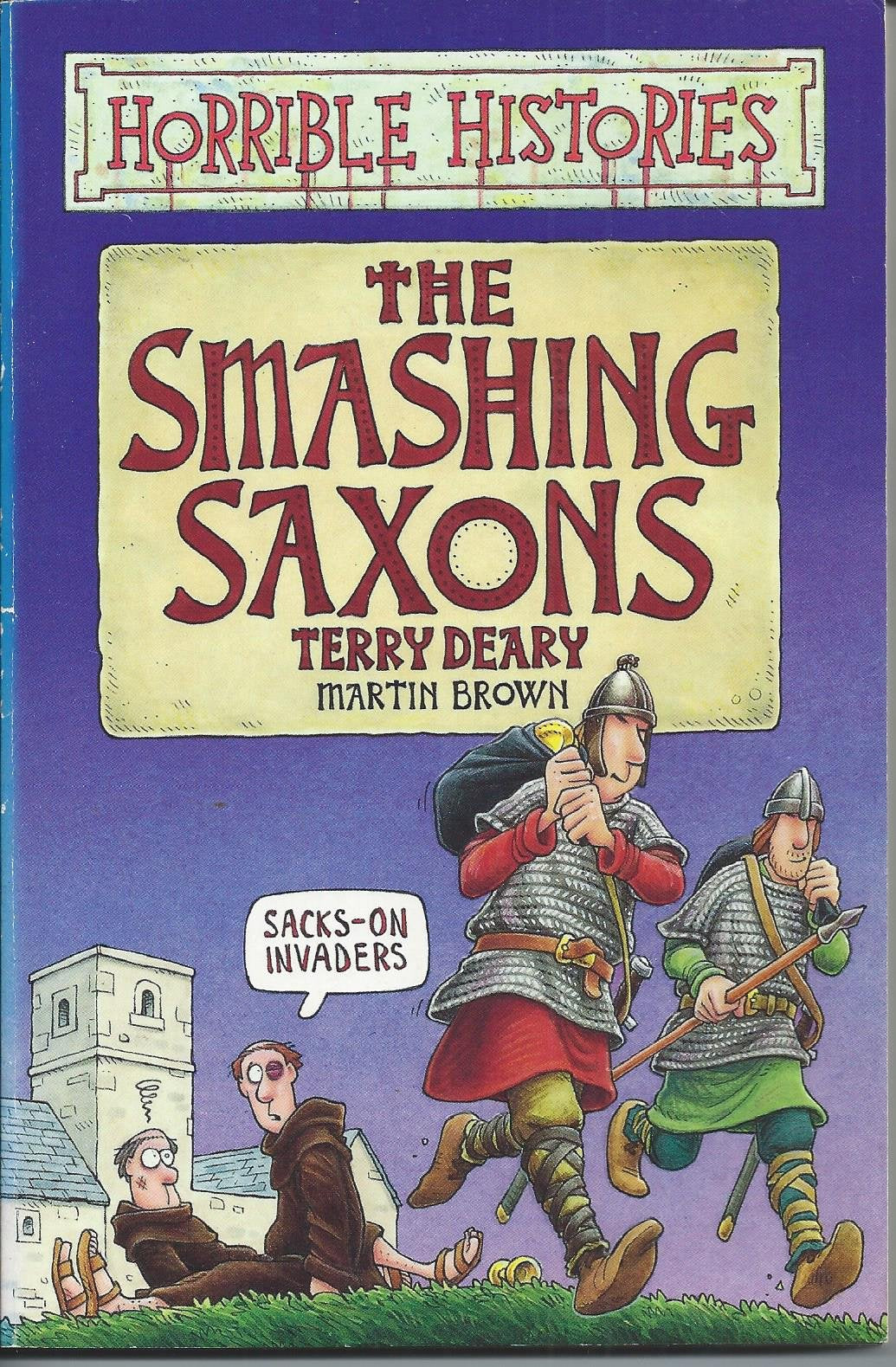 Horrible Histories: Smashing Saxons book